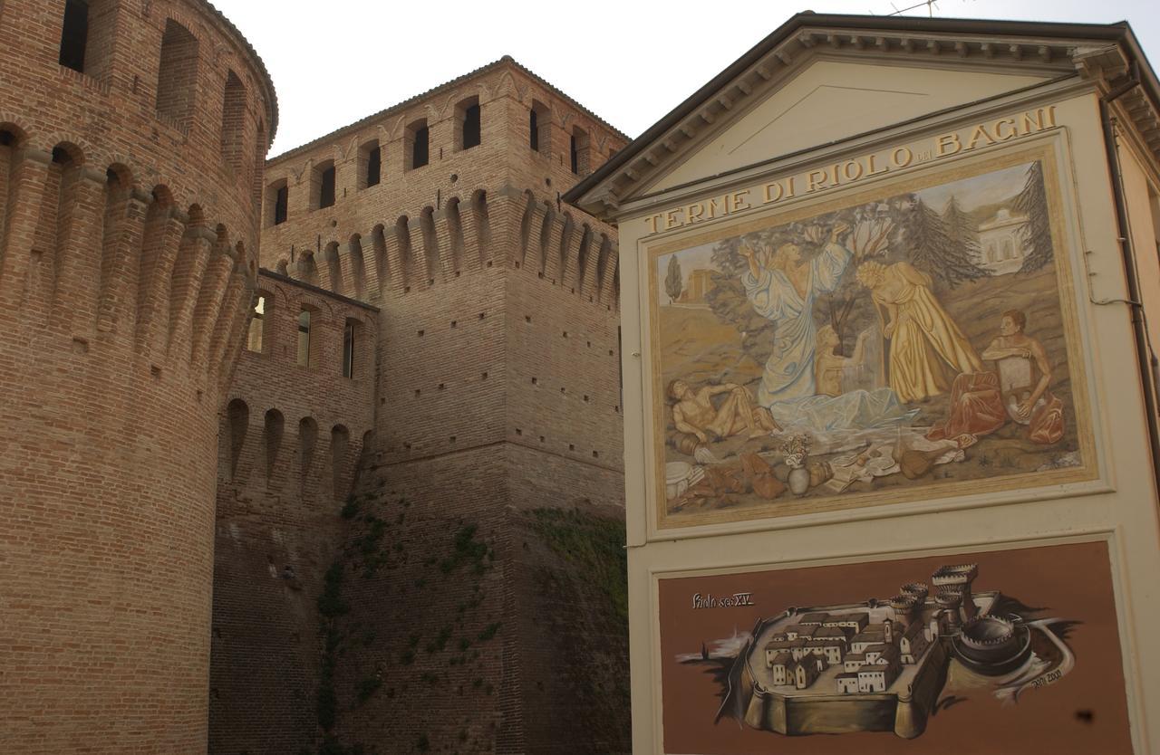 Hotel Antico Borgo Riolo Terme Eksteriør billede